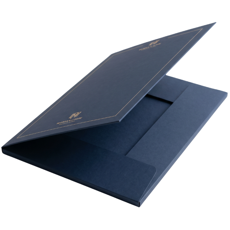 In folder 2 Folder thiết kế độc quyền giúp nâng tầm thương hiệu – In Nhanh P&D