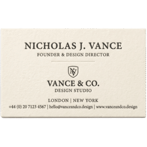 In namecard giấy mỹ thuật