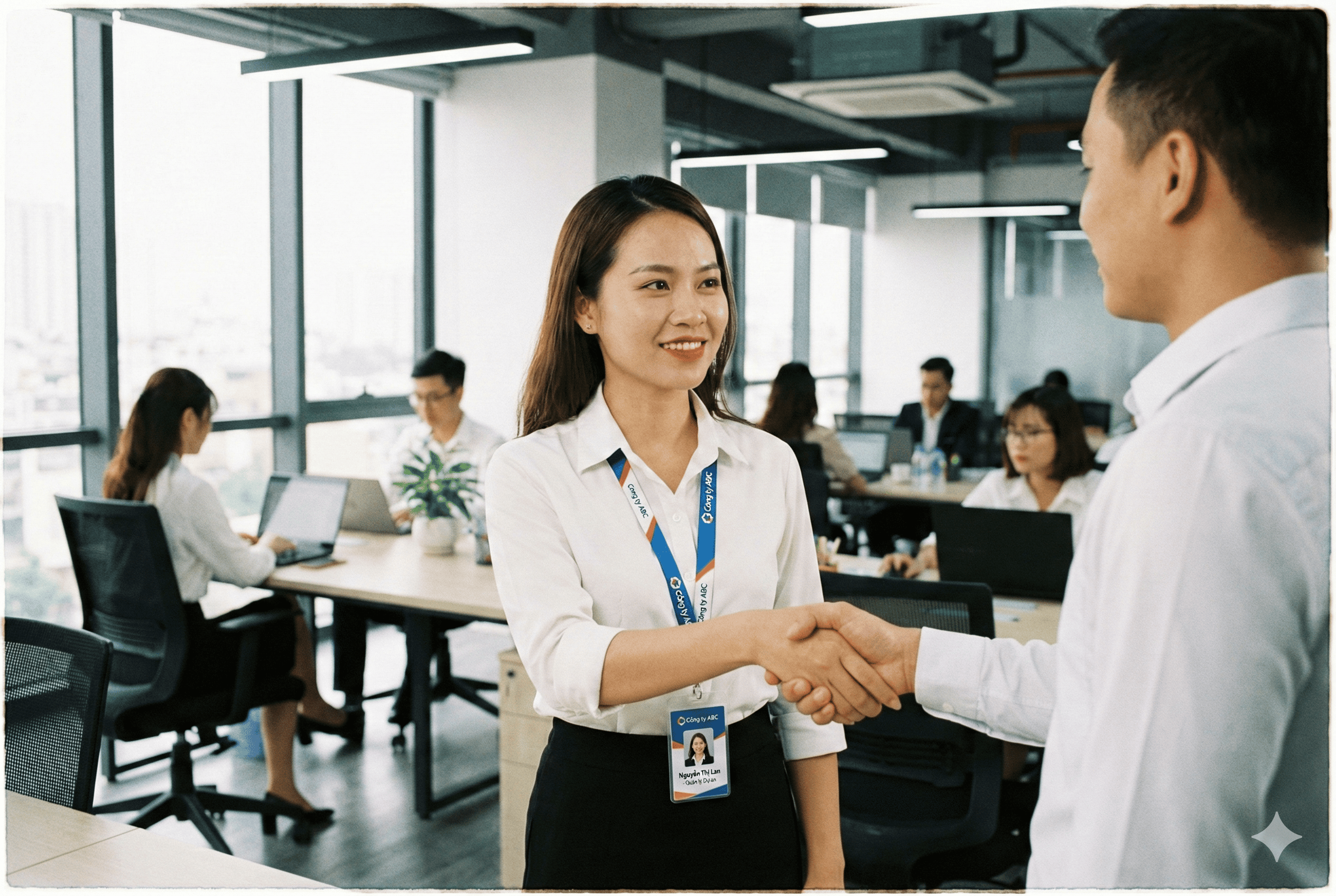 the nhan vien trong thuc te