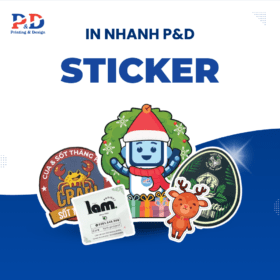 In sticker tem nhãn
